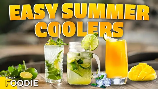 'Video thumbnail for 2 Refreshing Summer Drinks You Must Try | Mango Chilli & Lemon Mint Soda Recipes'