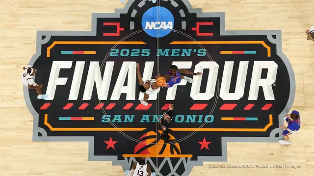 'Video thumbnail for Who will win the NCAA men's crown following epic semifinal comebacks?'