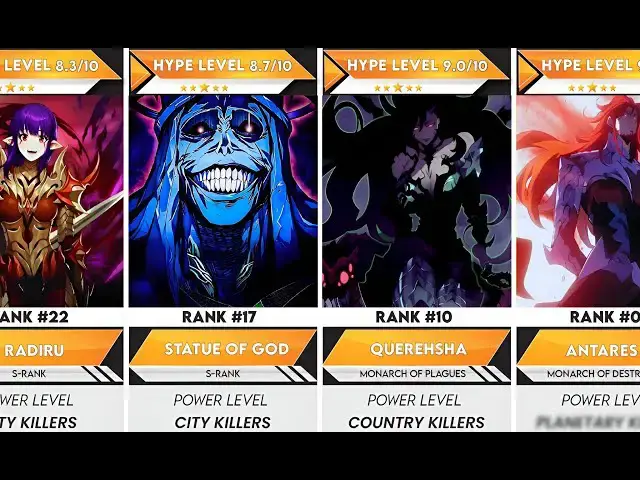 'Video thumbnail for 55 Strongest Solo Leveling Villains of All Time: Ultimate Ranking! | Anime Bytes'