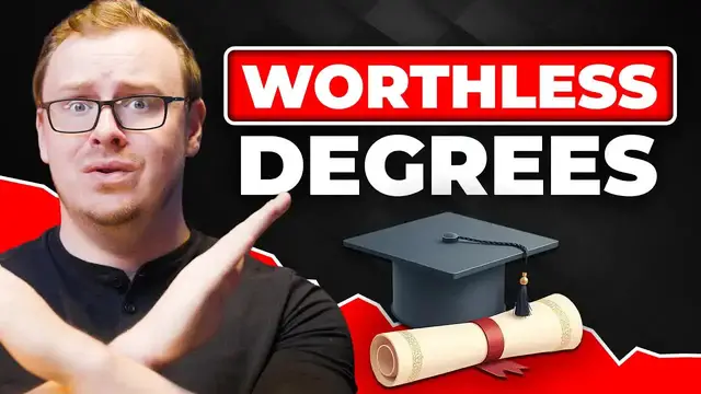 'Video thumbnail for 5 Most REGRETTED College Degrees Of All Time'