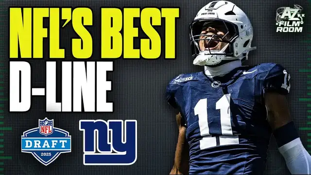 'Video thumbnail for a to z sports film room: giants' draft abdul carter: nfl's best d-line?'