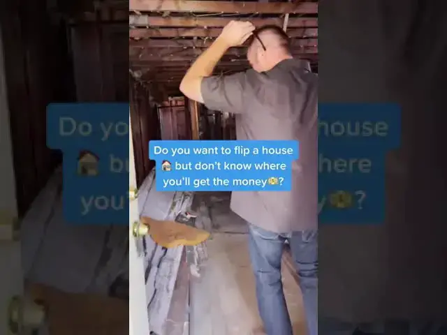 'Video thumbnail for Do you want to flip a house but have no idea where to get the money from ?'
