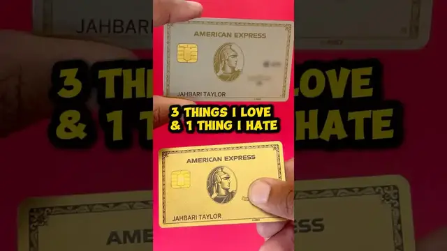 'Video thumbnail for American Express Gold Card Review: Pros & Cons'