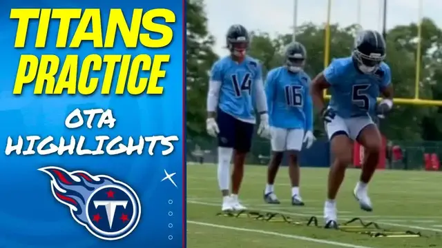 'Video thumbnail for atozsports nashville: titans otas highlights: ward, restrepo, ayomanor, & dike showcase'