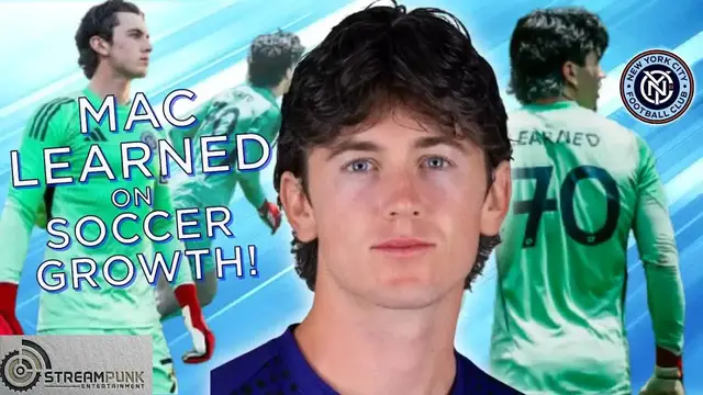 'Video thumbnail for stream punk soccer: nycfc ii goalkeeper mac learned: mindset & matchday interview'