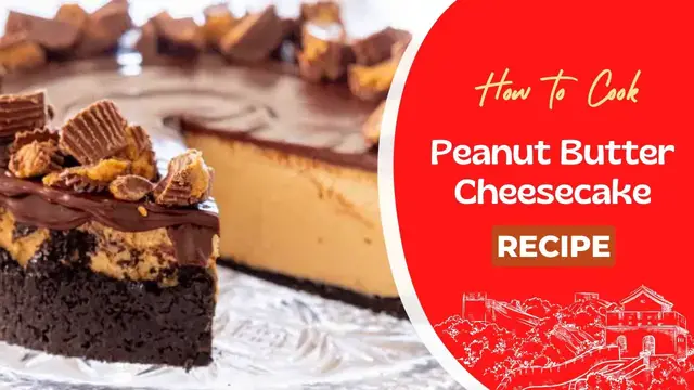 'Video thumbnail for Peanut Butter Cheesecake Recipe'