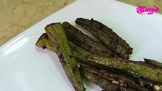 'Video thumbnail for Spicy Stuffed Spiced Okra on Skillet or Bhari hoi Tawa Bhindi Recipe'