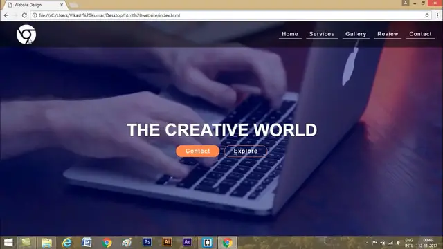 'Video thumbnail for How To Make A Website Using HTML & CSS With Background Video Step by Step'