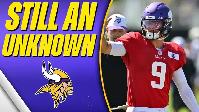 'Video thumbnail for a to z sports - minnesota vikings: jj mccarthy vikings otas: what can we learn?'