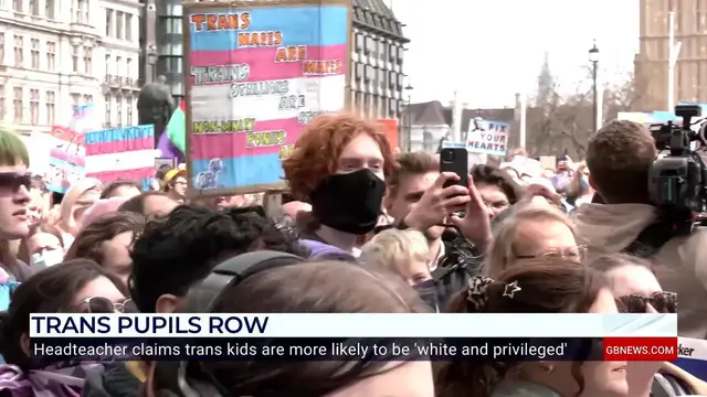 'Video thumbnail for WATCH: 'Caught up in fad' Britain's strictest headteacher says transgender children are likely 'white and privileged''