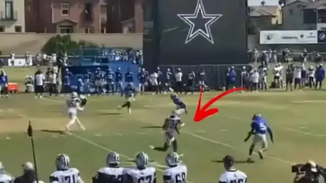 'Video thumbnail for law nation sports: ceedee lamb, beating loose coverage football training'