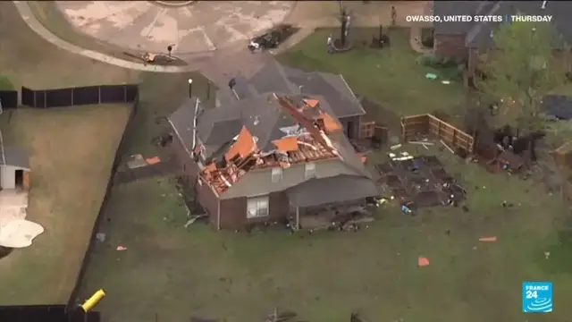 'Video thumbnail for US: storms kill seven in the South and Midwest as forecasters warn of catastrophic rains and floods'