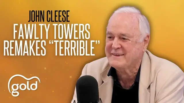 'Video thumbnail for John Cleese recalls "TERRIBLE" Fawlty Towers USA remake | Gold Radio'