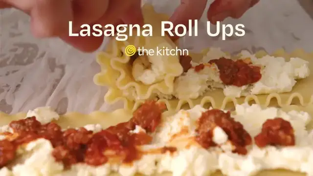 'Video thumbnail for Lasagna Roll Ups'