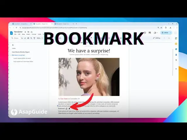 'Video thumbnail for How to Create and Link to Bookmarks in Google Docs'