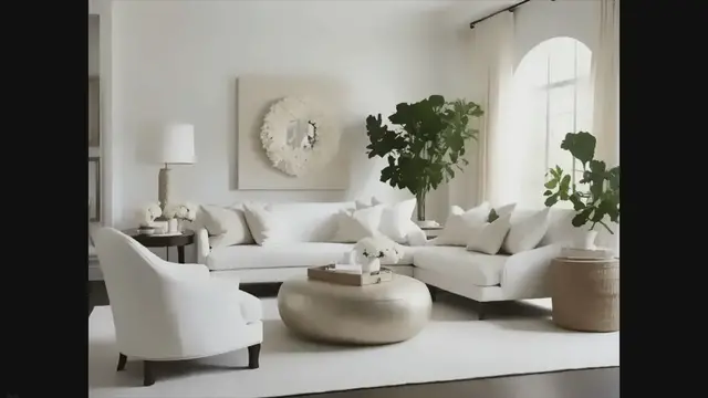 'Video thumbnail for White Living Rooms: Ideas, Tips, and Inspirations for Stylish, Inviting Spaces'