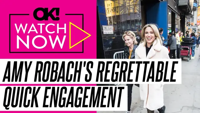 'Video thumbnail for Amy Robach Regrets Quick Engagement to Ex Andrew Shue: 'A Little Embarrassing''