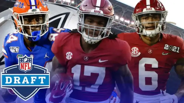 'Video thumbnail for law nation sports: dallas cowboys draft debate: kyle pitts vs. devonta smith & jaylen waddle'
