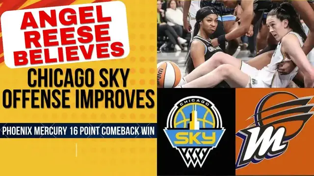 'Video thumbnail for money mike’s syndicated podcast: angel reese rising: chicago sky's offensive improvement & player stats | wnba 2025'