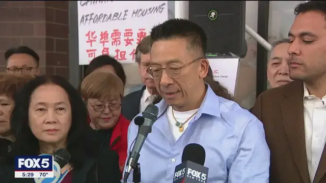 'Video thumbnail for Rally against Chinatown jail'