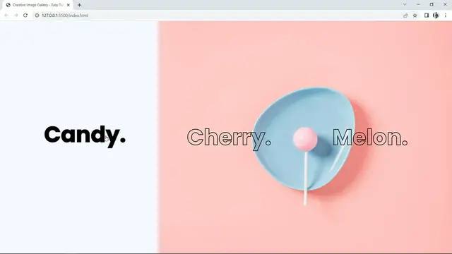 'Video thumbnail for How To Make Creative Image Gallery Using HTML And CSS _ Image Slider With Caption'