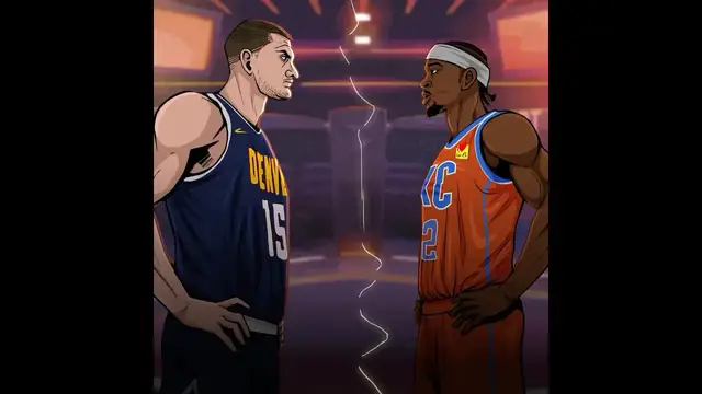 'Video thumbnail for heatcheck: nba mvp race: shai gilgeous-alexander vs nikola jokic'