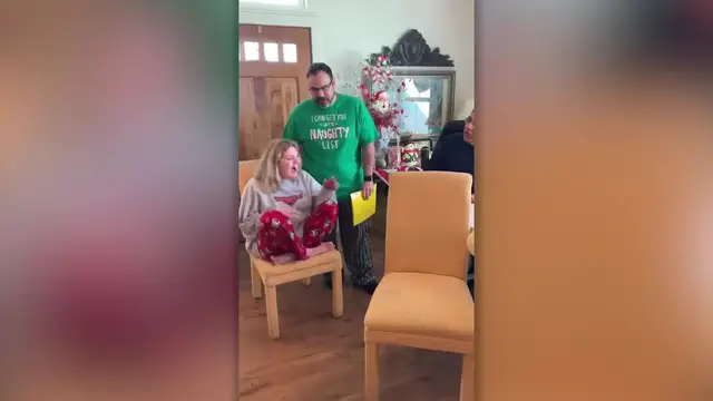 'Video thumbnail for Man Surprises Stepdaughter With Adult Adoption Papers | Happily TV'