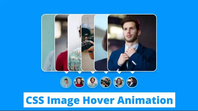 'Video thumbnail for Image Hover Animation using HTML & CSS _ Z-Index Transition'