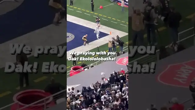 'Video thumbnail for #Cowboys Dak Prescott at this point vs the media worldwide!!! Let us just pray for him!!!'