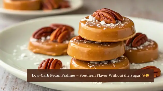 'Video thumbnail for Low-Carb Pecan Pralines – Sweet & Guilt-Free Delight!'