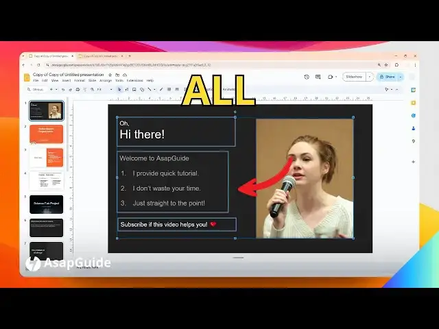 'Video thumbnail for How to Select All of the Elements on a Slide in Google Slides'