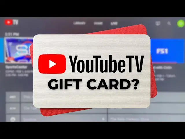 'Video thumbnail for How To Pay for YouTube TV With a Gift Card | Viewer Request!'