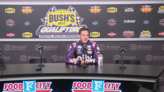 'Video thumbnail for Bowman: "We're Going to Find Out Together" on Bristol Tire Wear'
