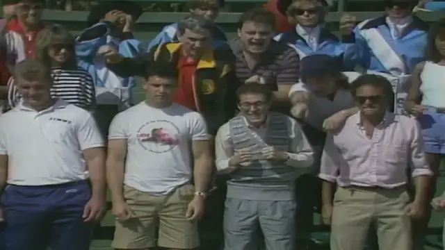 'Video thumbnail for Bob Uecker introduces The Frantics LIVE for Episode 16 of The Wacky World of Sports'
