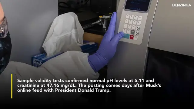 'Video thumbnail for Elon Musk Claps Back At Trump's 'Big-Time Drug Addict' Jibe, Says He Tested Negative For Over 20 Substances'