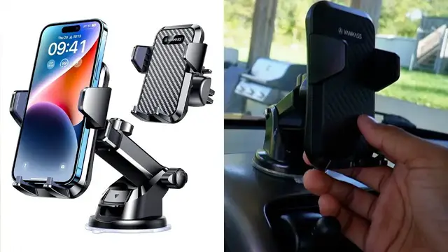 'Video thumbnail for VANMASS Universal Car Phone Mount Review'