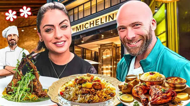 'Video thumbnail for Most Expensive Indian Food In England! Two Michelin Star Indian Fine Dining!'