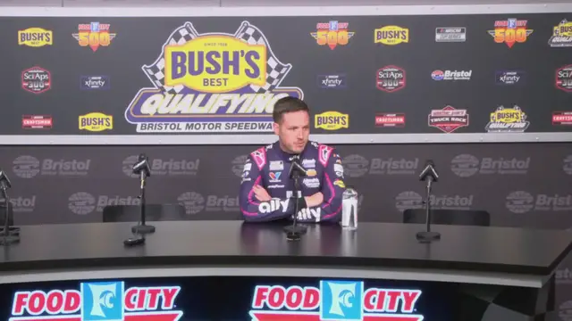 'Video thumbnail for Alex Bowman Didn't Get His Best Lap in Qualifying; Happy it Resulted in Pole'