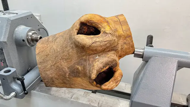 'Video thumbnail for Woodturning - My best firewood transformation into a stunning project'