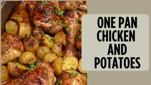 'Video thumbnail for One Pan Chicken And Potatoes'