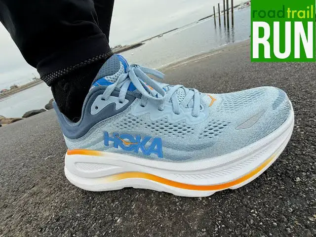 'Video thumbnail for Hoka Bondi 9 Review: OG Max Cushion Back on Top?  Lighter, More Cushioned, Supercritical Foam!'