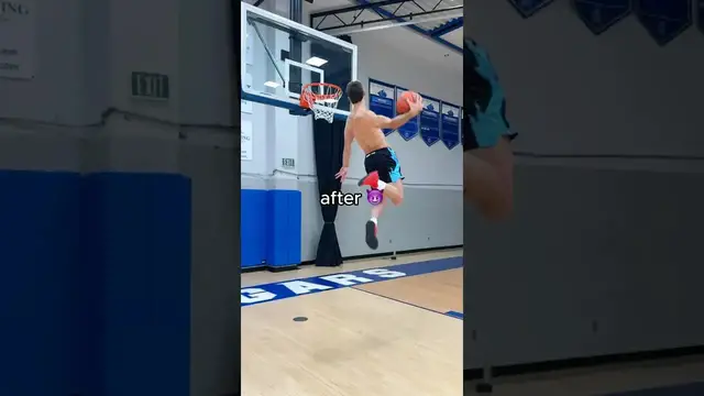 'Video thumbnail for (360) the cuff method: insane basketball dunk transformation'