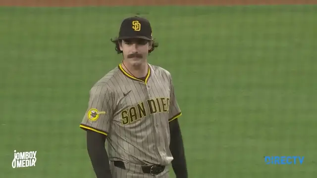 'Video thumbnail for Teams warned after Shohei Ohtani gets hit so Dave Roberts says new umps have no feel, a breakdown'