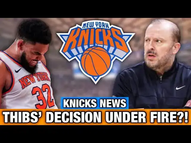 'Video thumbnail for SHOCKING DECISION! Tom Thibodeau Under Fire For Risking Knicks Star’s Health… | Knicks News'