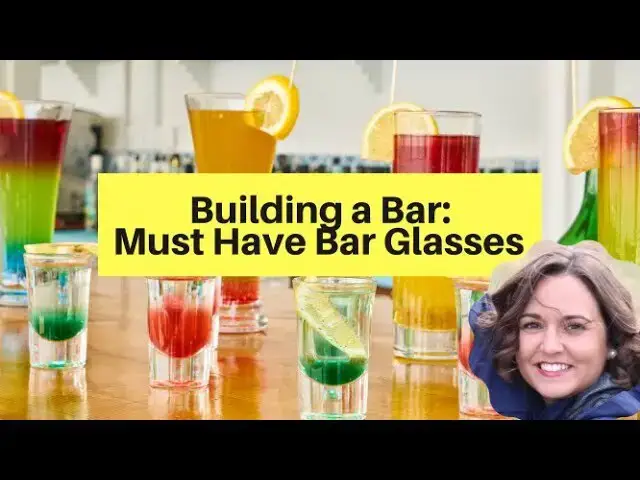 'Video thumbnail for Building a Bar: What Bar Glasses to Buy First - Simply Jocelyn'