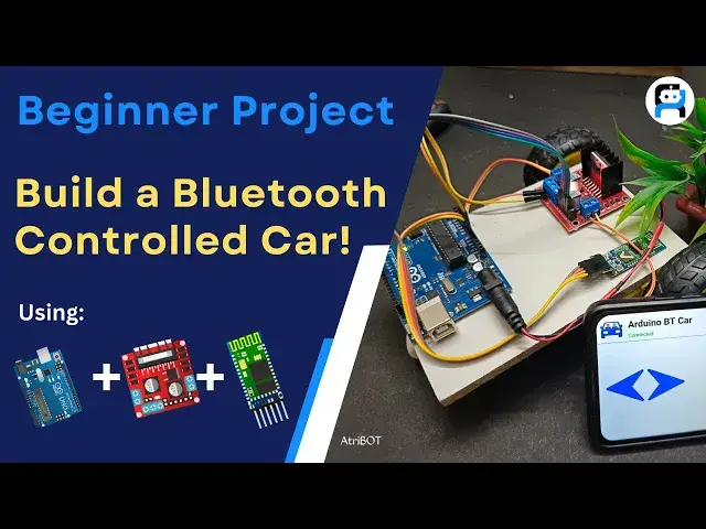 'Video thumbnail for Make A Bluetooth Control Car using arduino UNO'