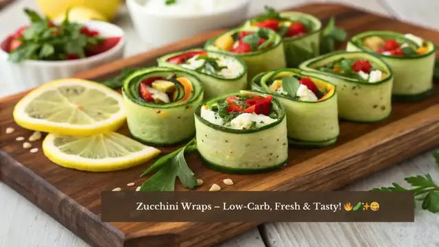 'Video thumbnail for Zucchini Wraps | Light, Low-Carb & Totally Delicious!'
