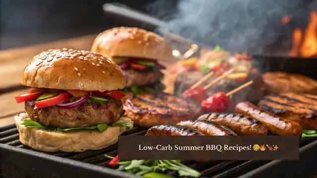 'Video thumbnail for Low-Carb Summer BBQ Recipes: Guilt-Free Grilling!'
