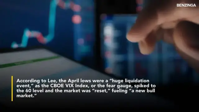 'Video thumbnail for Tom Lee Bets On 'A New Bull Market,' As Trump's Tariff Retreat Fuels 'TACO' Trade Amid 'Run It Hot' Optimism'