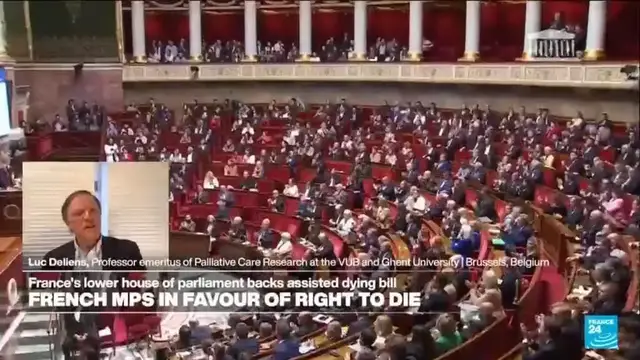 'Video thumbnail for Right to assisted dying provides 'autonomous choice for patient suffering endlessly, unbearably''